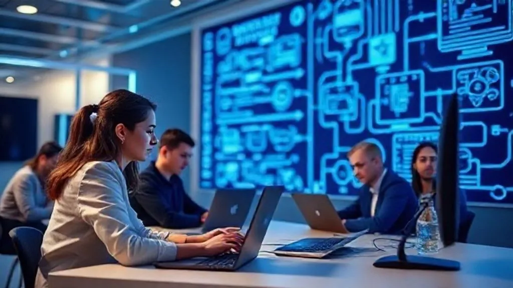 Modern web development workspace